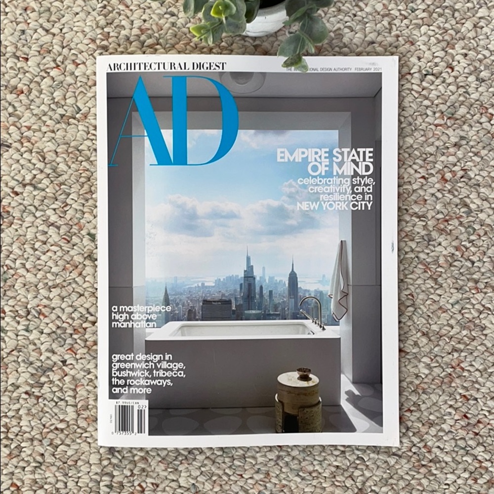 Architectural Digest December 2020